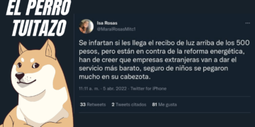 El perro tuitazo: la oposición cree que privatizando CFE la luz será más barata