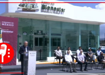 Inaugura AMLO Banco del Bienestar en Edomex