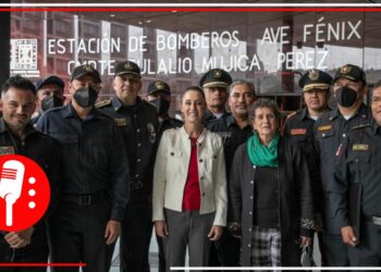 Destinarán 115 MDP a bomberos para uniformes y equipamiento, revela Claudia Sheinbaum