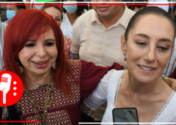 Claudia Sheinbaum, se reunie con la gobernadora de Campeche, Layda Sansores