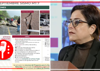 Michoacán y Colima, las entidades con mayores afectaciones tras sismo