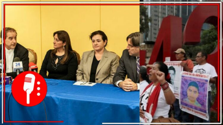 Imágenes tomadas de: www.centroprodh.org.mx y de la cuenta de Twitter @epigmenioibarra