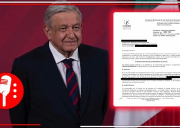 Luego de un profundo análisis a 128 mañaneras, la CNDH informó que AMLO no violó los DD.HH. de ningún personaje de la “oposición” (FOTOS)