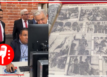 AMLO celebra a los trabajadores del Archivo General de la Nación por cumplir 200 años de resguardar la memoria del país