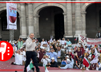 Toluca, Edomex, recibe con los brazos abiertos a Adán Augusto; habitantes le expresan su apoyo