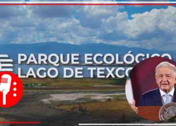 AMLO supervisa proyecto de recuperación del Lago de Texcoco