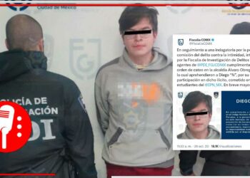 La FGJ de la CDMX ha detenido a Diego “N”, por lucrar con las fotografías de sus compañeras editadas con IA (FOTOS)
