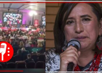 La autollamada “sociedad civil” abandona a Xóchitl Gálvez, no llena evento en WTC de la CDMX (VIDEO)