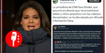 Presentadora de CNN acepta que difundió información falsa sobre supuestos niños israelíes asesinados brutalmente; emite una simple disculpa