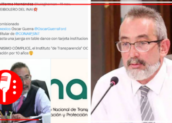 Renuncian secretarios del INAI tras revelarse que gastaban recursos públicos en “table dance”