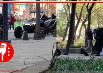 Un acto más de brutalidad en la alcaldía Cuauhtémoc: En redes denuncian que presuntos funcionarios de Sandra Cuevas golpearon salvajemente a vecino que reclamó por casi ser atropellado, por la misma alcaldesa (VIDEO)