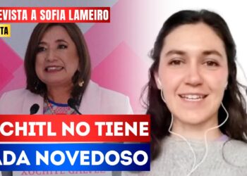 #Entrevista | Xóchitl no tiene nada novedoso: La activista Sofía Lameiro habla sobre que las conferencias de Gálvez Ruíz no están generando ningún tipo de información que le interese a la ciudadanía, porque no existe un proyecto en la derecha  