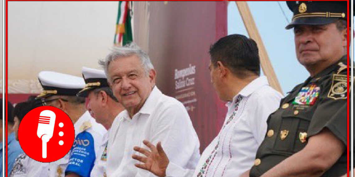 López Obrador inauguró en Salina Cruz