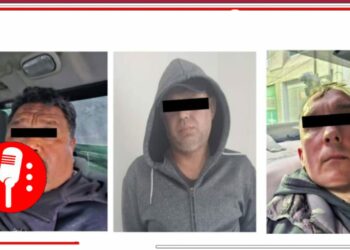 Detienen a dos ucranianos y un mexicano por robo de combustible en la alcaldía Iztacalco de la CDMX