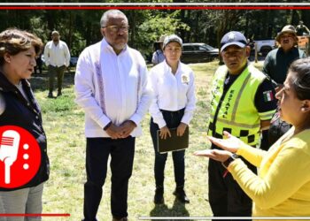 Delfina Gómez supervisa acciones de combate a incendios forestales en Ocuilan y Jilotzingo; señala que el 90% de los incendios en el EdoMex son provocados por el hombre