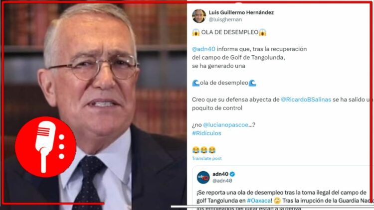El empresario inició una campaña sucia contra el presidente por defender la propiedad nacional.