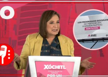 Quedó en un llamado enérgico: Xóchitl Gálvez se sale con la suya, el INE desecha la queja en contra de la panista por uso indebido del logo de la autoridad electoral