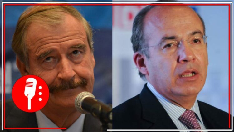 Felipe Calderón y Vicente Fox. Fotos: Cuartoscuro