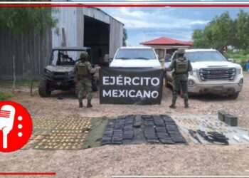 Tras realizar actividades de inteligencia y recorridos de vigilancia, la Sedena decomisó vehículos, armamento y más de 4 mil cartuchos en los límites de Tamaulipas y Nuevo León