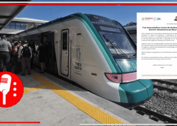 La seguridad de los usuarios es primero: El Tren Maya establece Centro de Monitoreo para prevenir afectaciones por el huracán Beryl