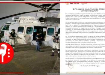 Duro golpe contra el crimen organizado: Guardia Nacional detiene a líder del Cártel del Golfo en Tamaulipas