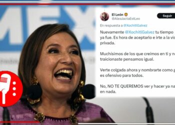 Tu tiempo ya fue: correligionarios de la derecha le hacen el feo a Xóchitl Gálvez y le piden dejar de autonombrarse representante de la oposición
