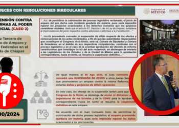 Luis Rodríguez Bucio expone a los jueces que emitieron amparos irregulares contra la Reforma al Poder Judicial para proteger los intereses de sus “patrones” corruptos