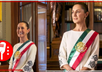 Claudia Sheinbaum comparte el detrás de cámaras de su fotografía oficial para el sexenio