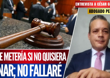 #Entrevista I No me metería si no quisiera ganar; no fallaré: reitera el abogado César Gutiérrez su inscripción a elección judicial