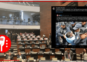 Gerardo Fernández Noroña pone en su lugar al PRI tras ausencia reiterada en las sesiones del Senado