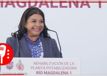 La jefa de Gobierno Clara Brugada supervisó la modernización de la Planta Potabilizadora Río Magdalena 1