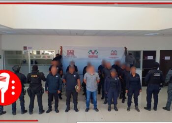 En Chiapas desmantelan red de extorsionadores, caen 78 entre los que hay 65 policías