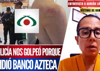 Entrevista | La policía nos golpeó porque lo pidió Banco Azteca: narra joven agredido