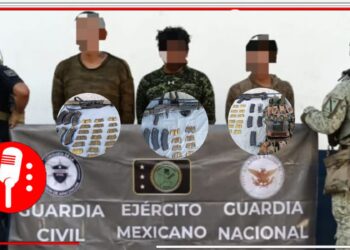 Capturan a tres supuestos miembros del crimen organizado en Michoacán