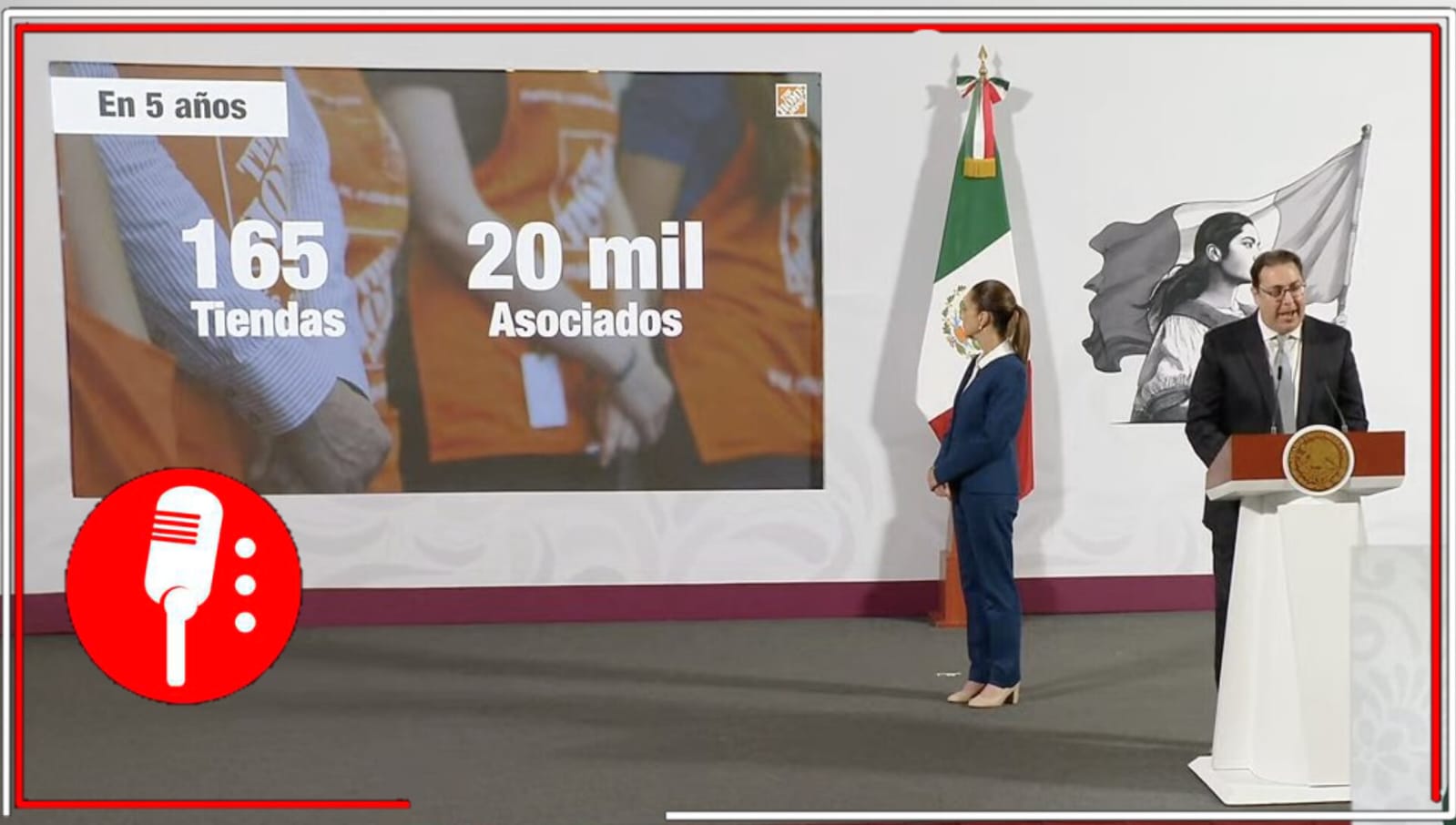 Home Depot invertirá más de 1 mil 300 mdd en México para fortalecer el Plan México y generar empleos