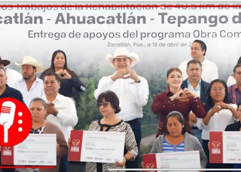 El gobernador Alejandro Armenta anuncia rehabilitación de carreteras en la Sierra Norte