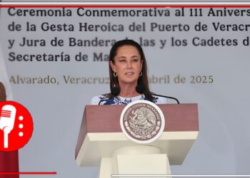 La Presidenta Sheinbaum celebra la grandeza de México en el 111 aniversario de la Gesta Heroica de Veracruz