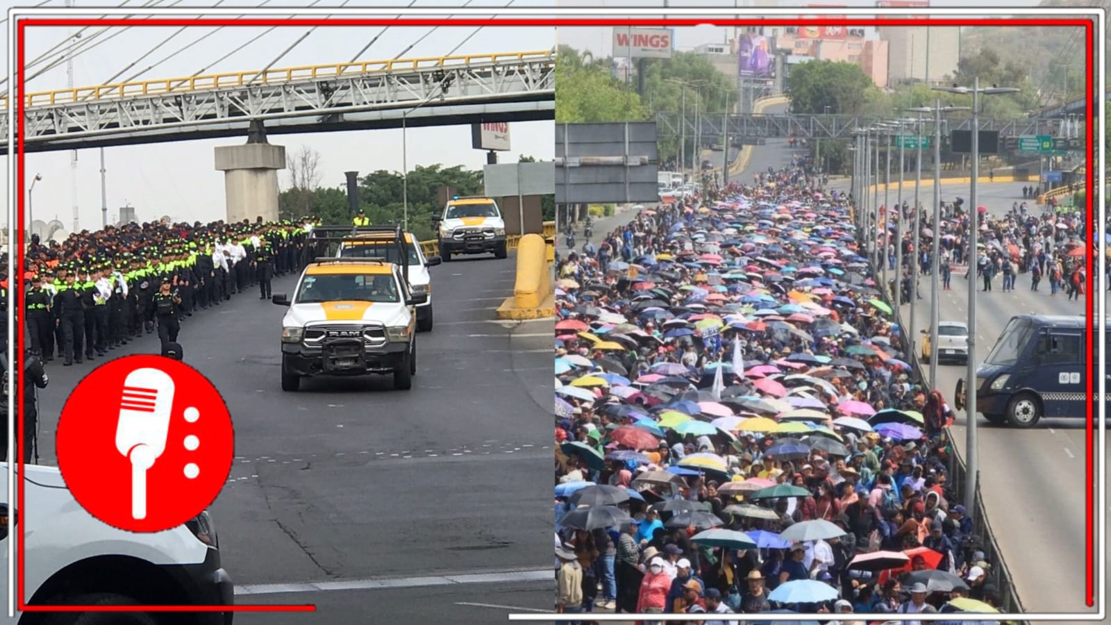 Secretaría de Seguridad Ciudadana y Marina resguardan aeropuerto de la CDMX