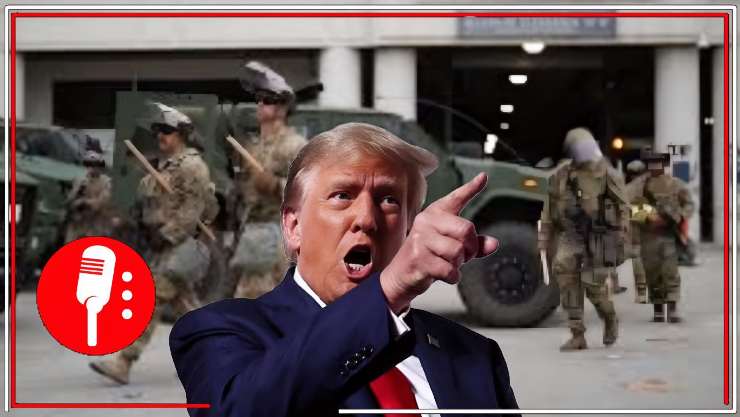 Trump intenta reprimir protestas en Los Ángeles con amenazas de Ley de Insurrección