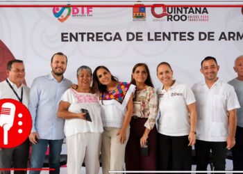 Mara Lezama transforma la vida de 330 personas en Cancún con nuevos lentes