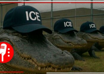 EU promueve prisión migrante en Florida con polémico meme de caimanes del ICE