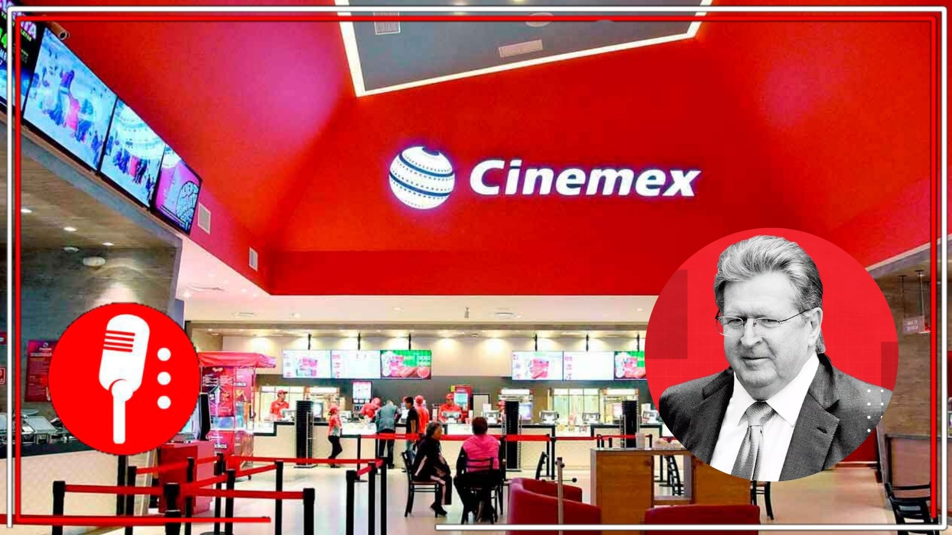 Cinemex USA, de Germán Larrea, se declara en bancarrota por segunda vez en cinco años
