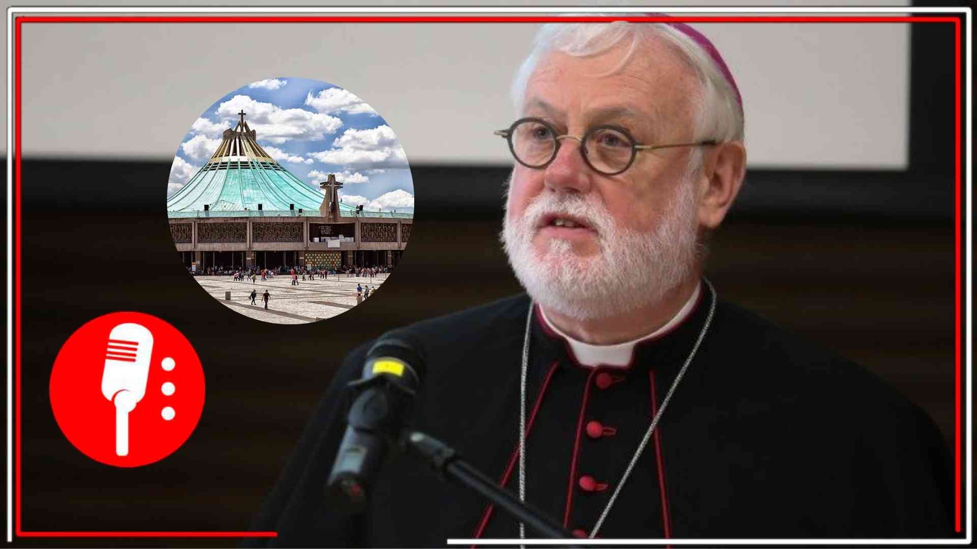 Gallagher, canciller del Vaticano, visita México: se reúne con altos funcionarios y reafirman invitación al Papa León XIV