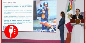 México hace historia en derechos laborales; repartidores digitales ya tienen acceso al IMSS