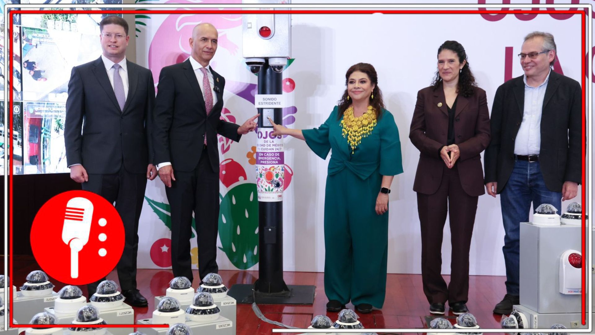 Clara Brugada convierte a la CDMX en la ciudad más videovigilada de América