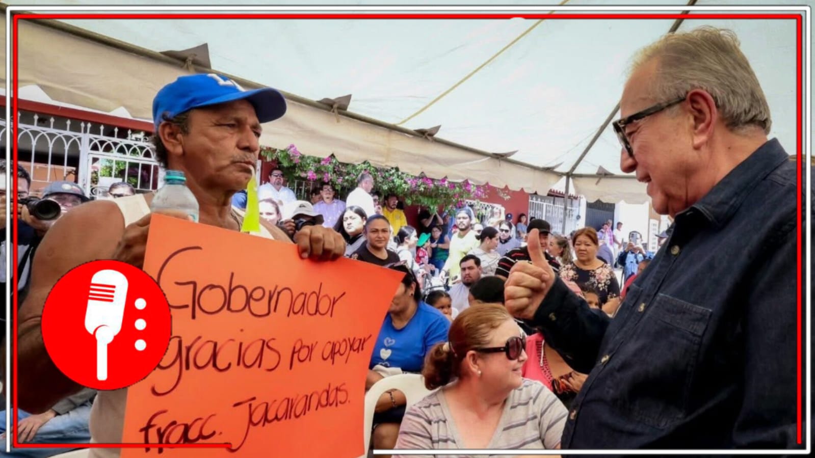 Rubén Rocha otorgó apoyos a familias damnificadas por inundaciones en Mazatlán