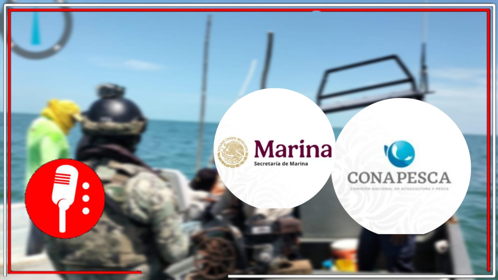 Huyen dos barcos de pesca ilícita tras supervisión de Marina y Conapesca