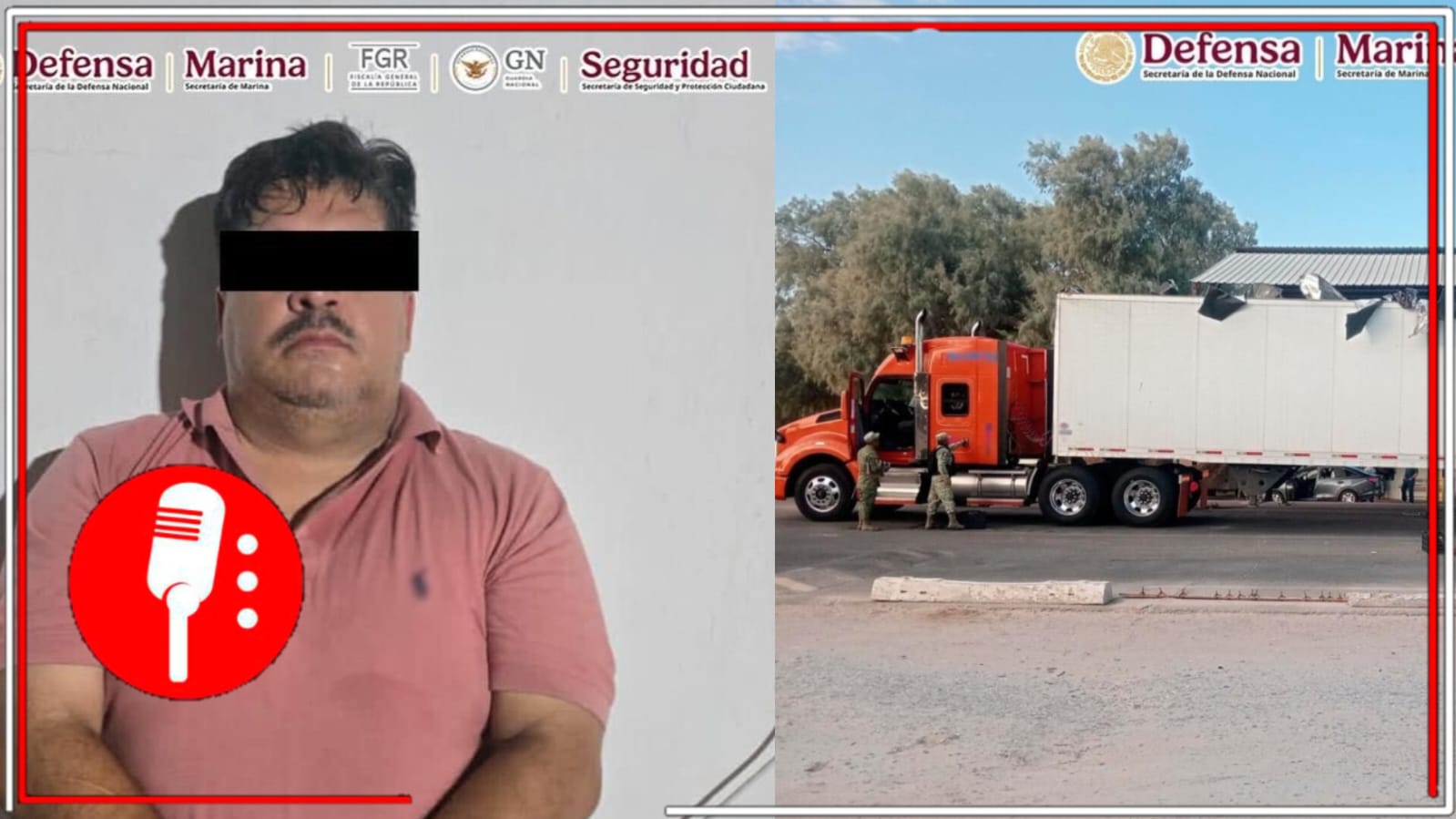 Trailer con más de mil paquetes de droga es asegurado en Sonora