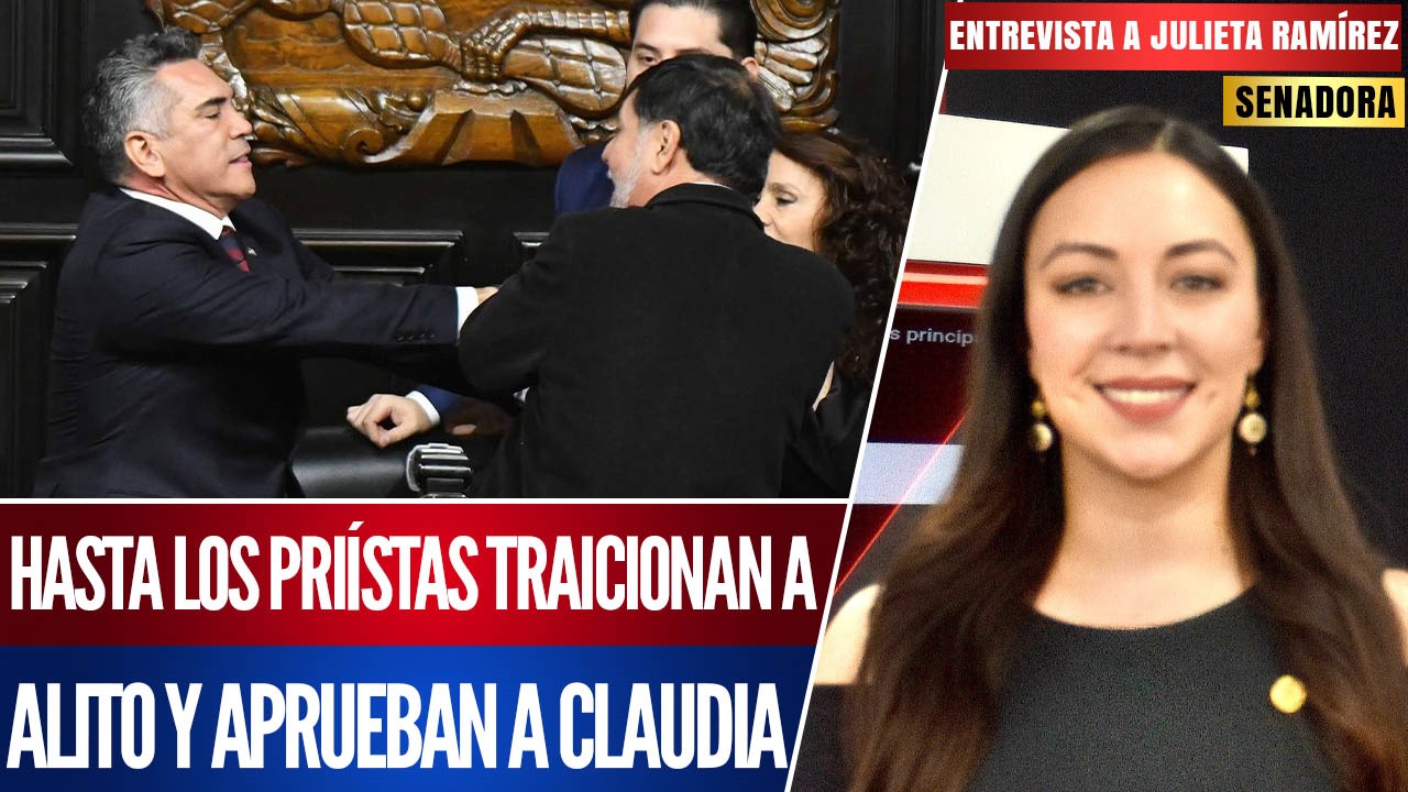 Entrevista | La senadora Julieta Ramírez critica a Alito Moreno ante la violencia en el Senado