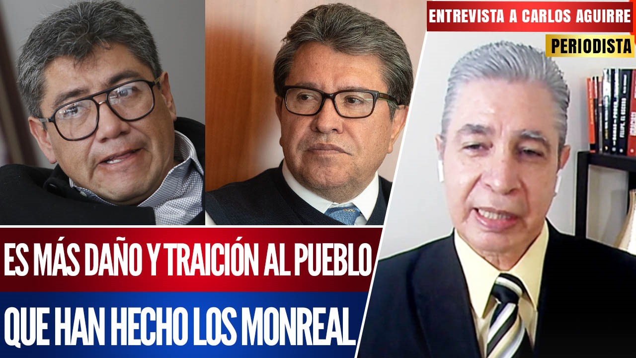 Entrevista | El periodista Carlos Aguirre señala que los Monreal han causado más daño y traición al pueblo